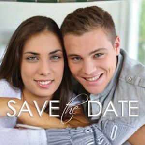 Save the Date Magnets 3 inch by 3.5 inch